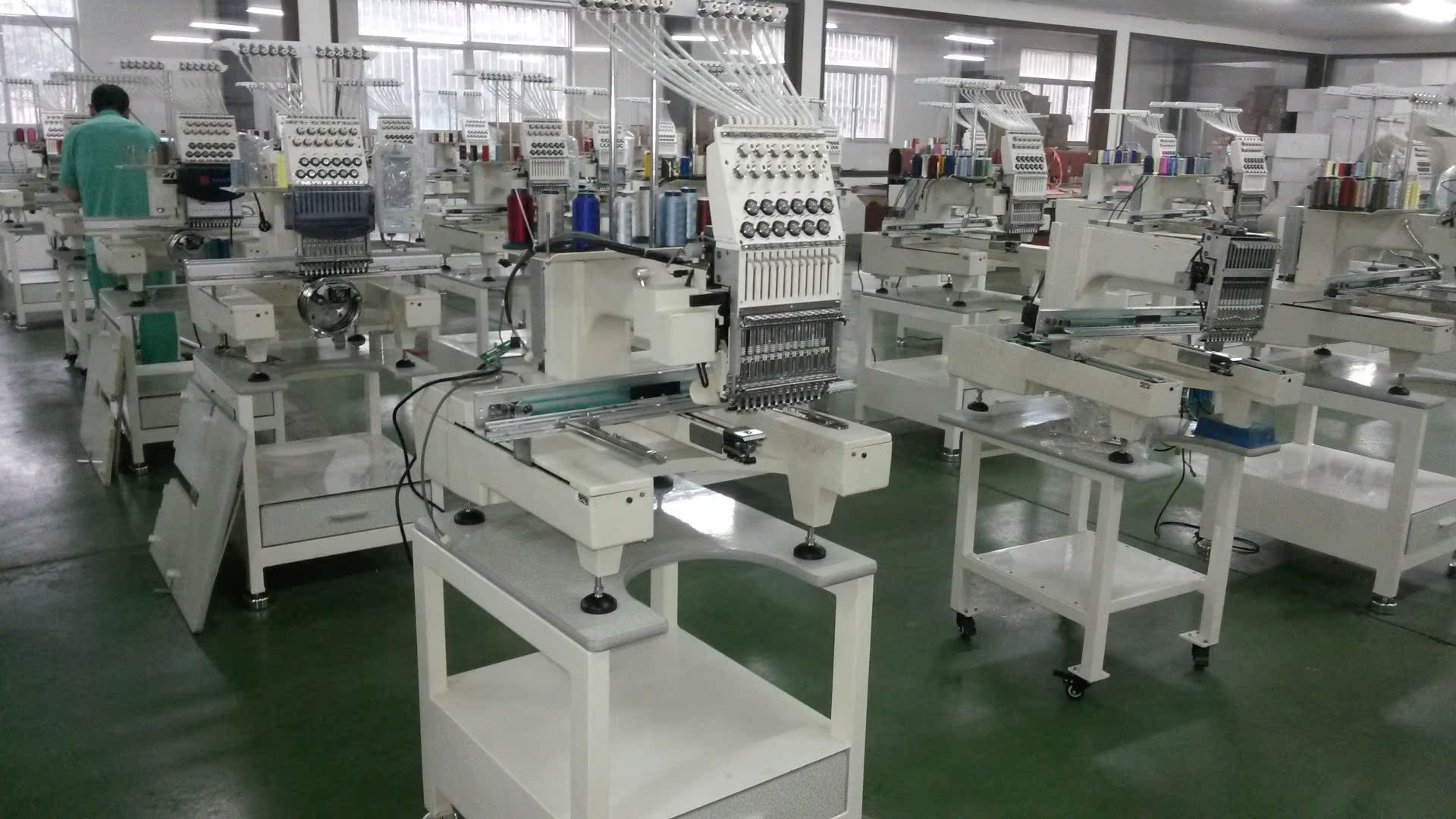 首页 机械设备 服装制作设备 绣花机 >绣花机 单头双头12头平秀帽秀