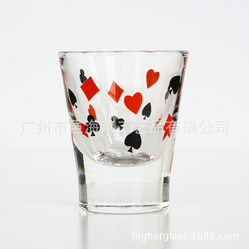 畅销加厚底百利甜酒甜点利口小烈酒杯