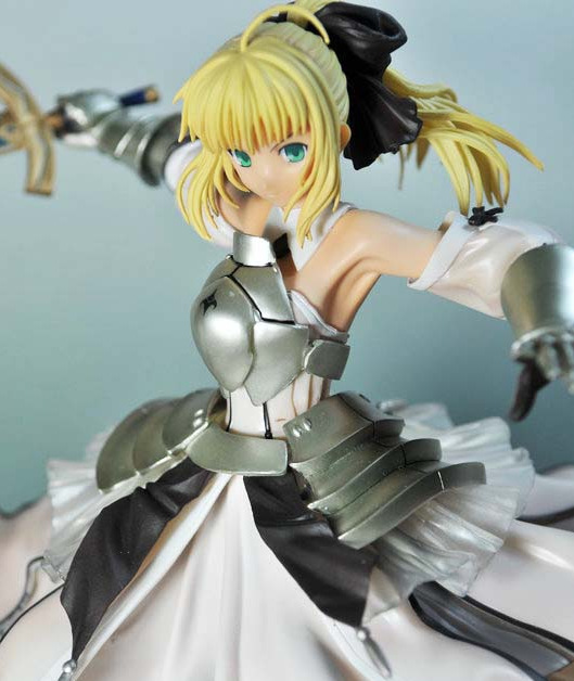 fate 命运长夜 遥远的理想乡saber lily白塞巴莉莉 手办