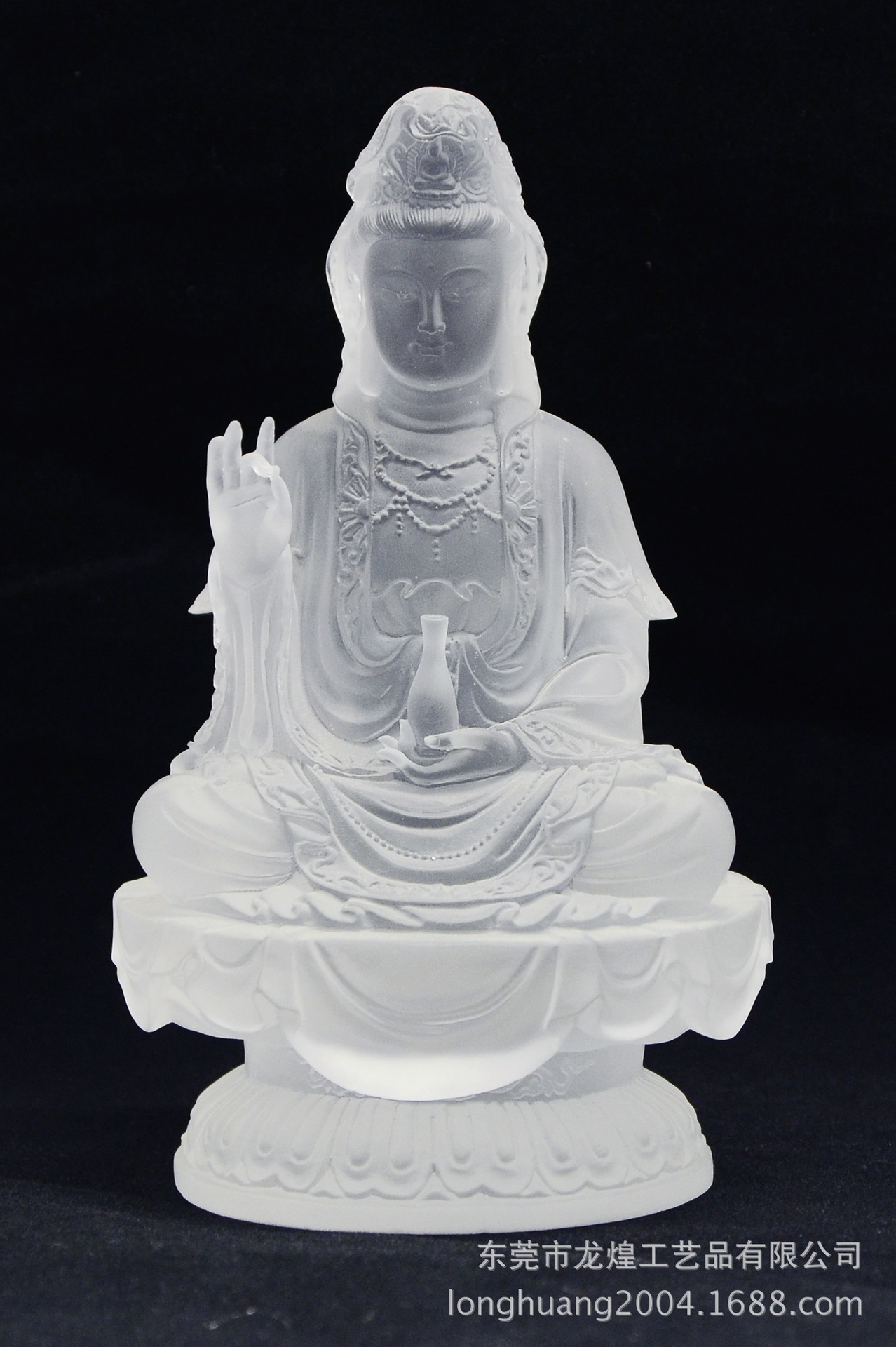 观音菩萨琉璃观音菩萨宝瓶观音菩萨厂家批发琉璃佛教用品观音系列