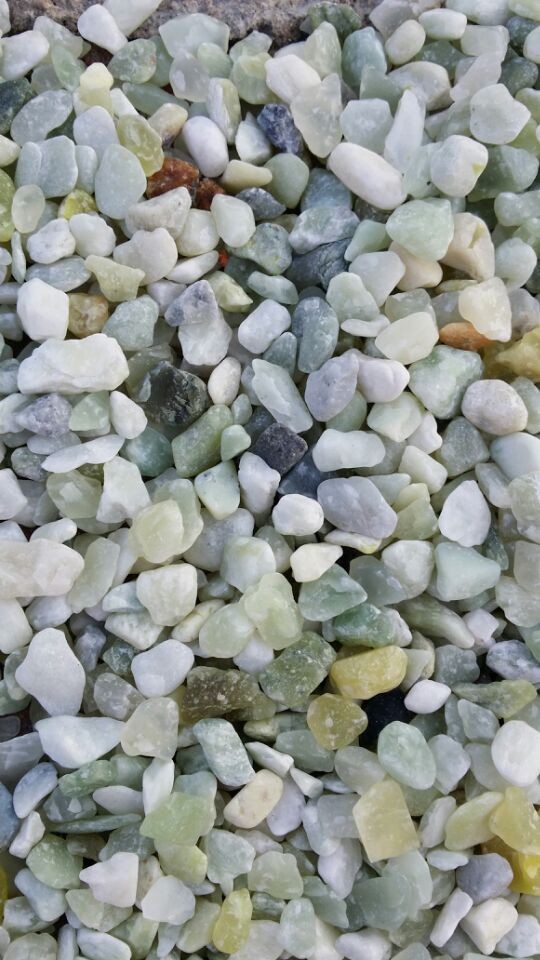 玉石 玉鹅卵石 玉石颗粒 玉石米 韩式汗