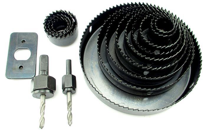 【套装开孔器】5p8p13p 石膏板开孔器 开灯孔木工开孔钻工具