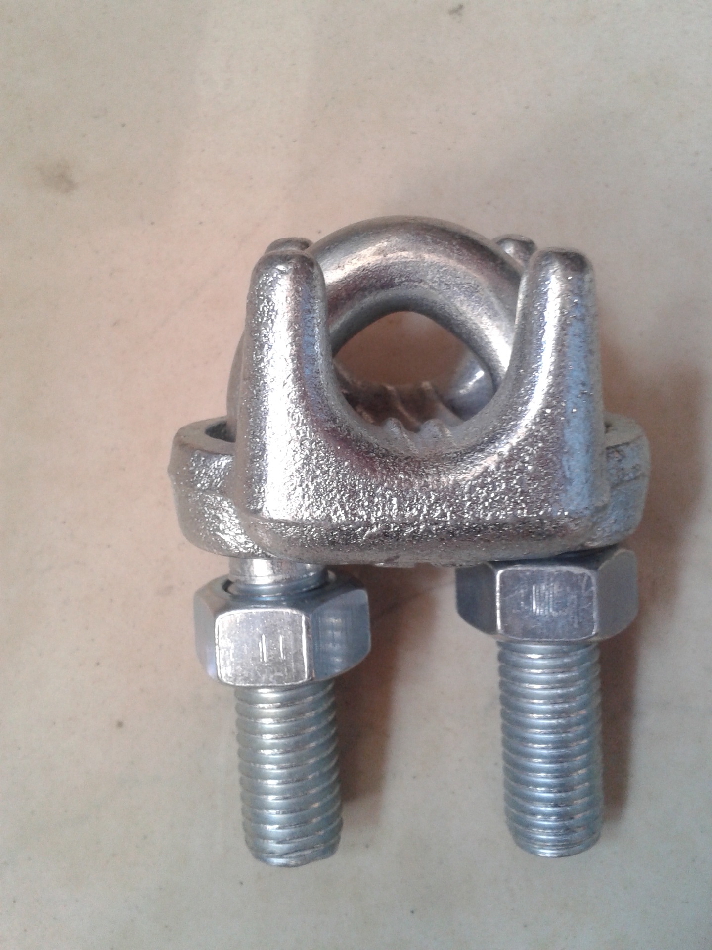 304不锈钢绳卡头 钢丝绳卡头 u型夹头玛钢卡头 重型卡头