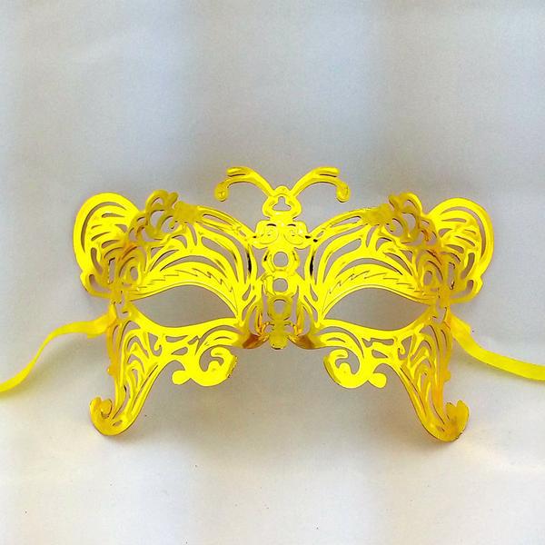 新款化妆舞会舞会派对面具 电镀蜜蜂时尚面