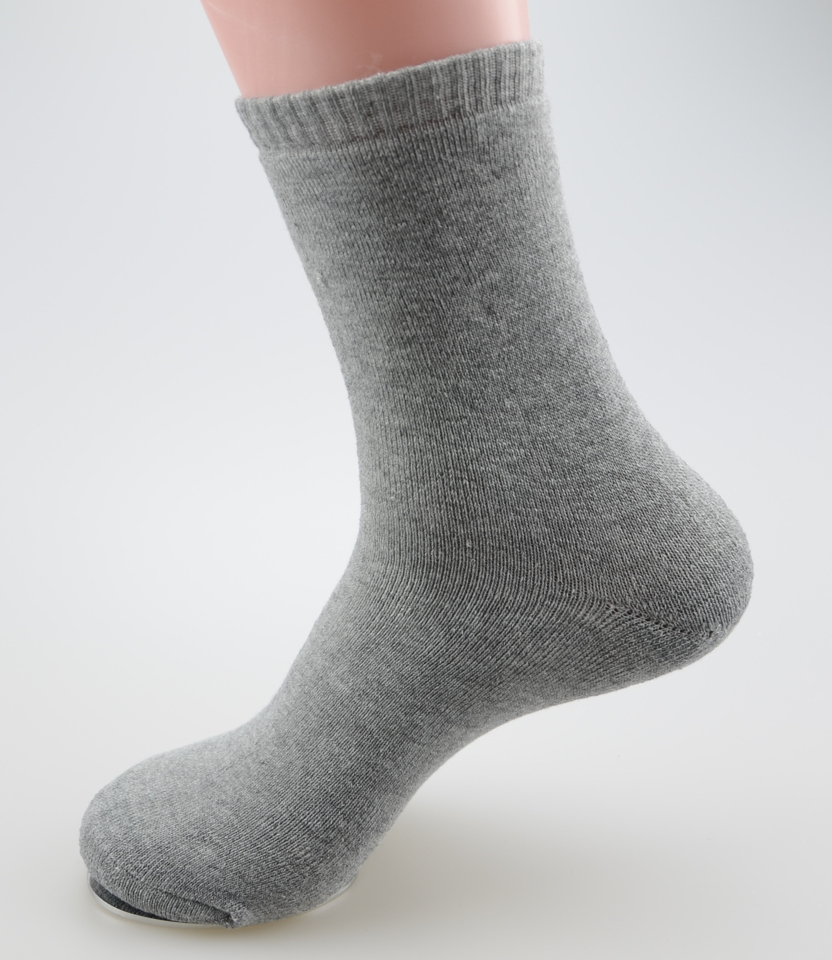 冬季加厚保暖男士袜子 毛圈袜拉毛袜子 全棉中筒男袜 毛巾袜纯棉