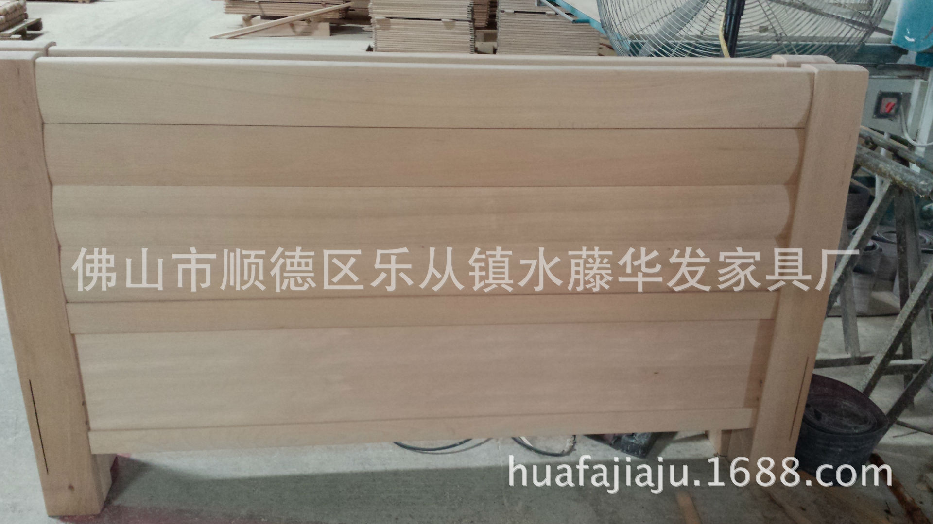 大量供应优质实木床进口榉木材料双人床单人床质量保证坚韧耐用
