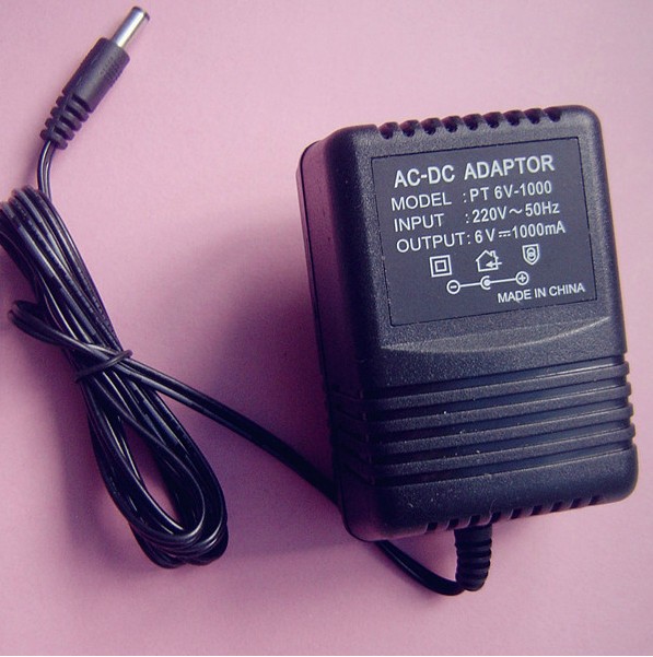 儿童电瓶车电动童车 玩具车充电器6v1000ma 蓄电池充电机