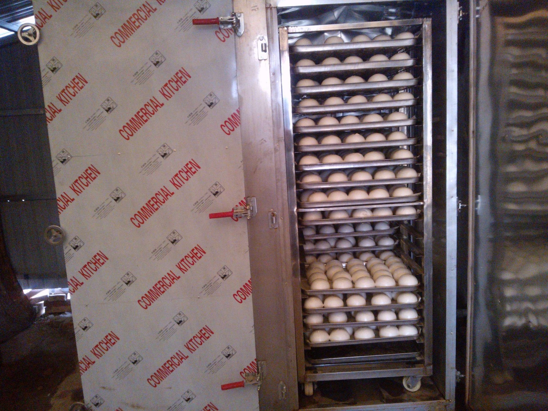 馍馍蒸房,专业定做大型蒸房,不锈钢蒸箱