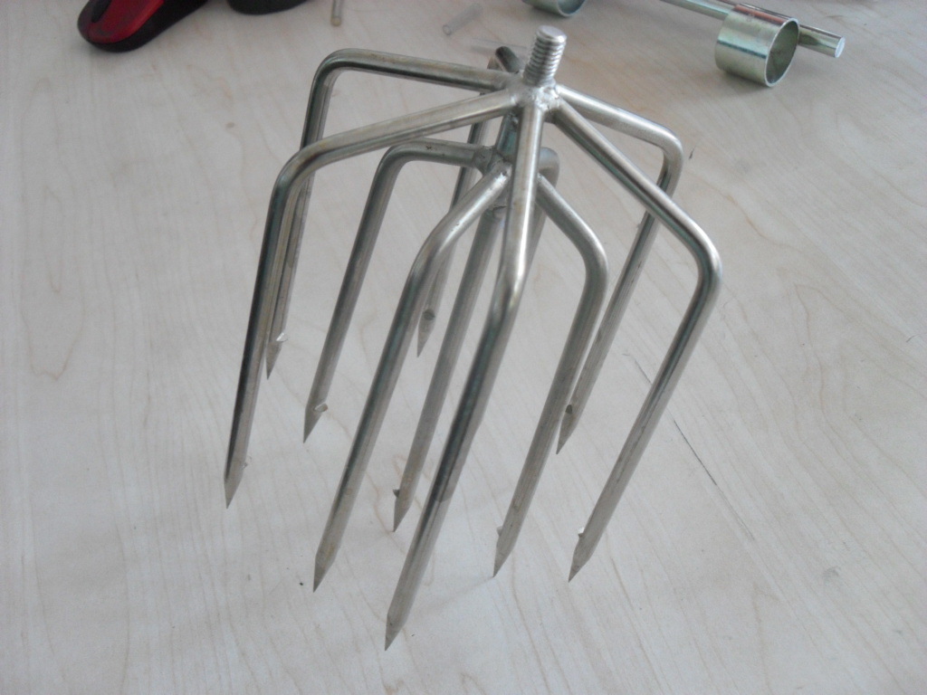 运兴渔具 不锈钢鱼叉 11齿鱼叉 渔叉