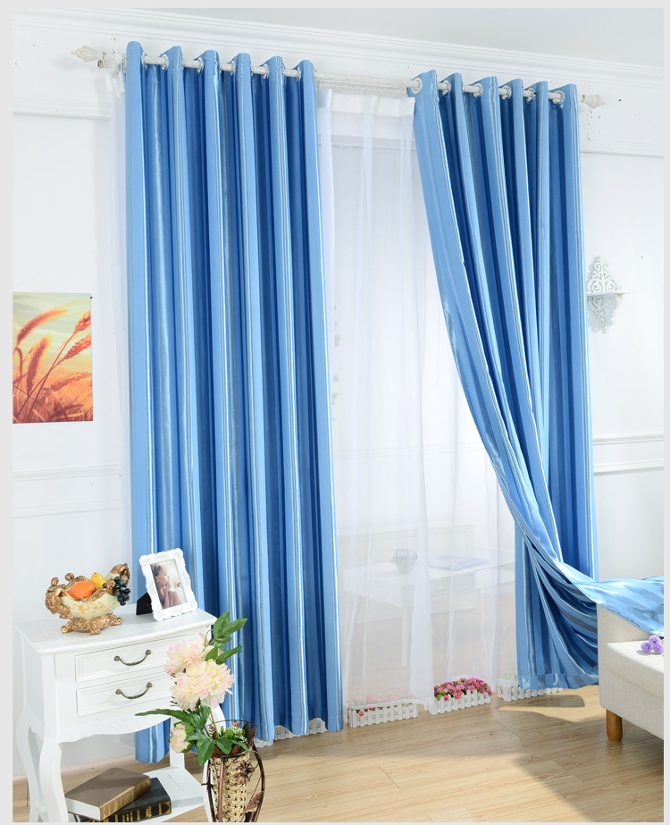 厂家直销窗纱十字麻纱批发窗帘店酒店工程纱帘现货特价窗帘成品