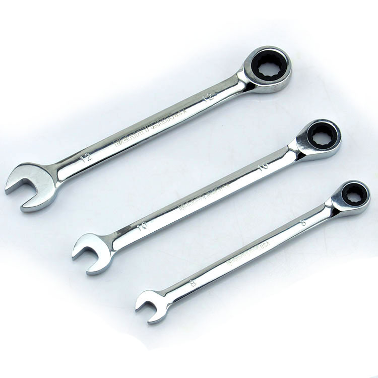 berry lion/百威狮 棘轮两用扳手 单向棘轮快速扳手 开口梅花扳手