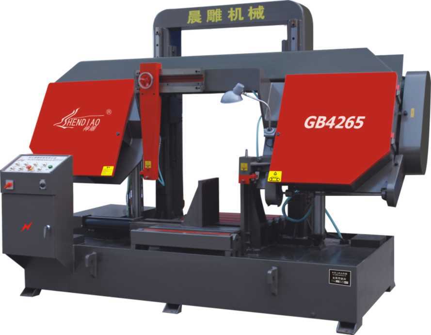 生产厂家供应神雕数控触屏带锯床gzk4240卧式带锯床