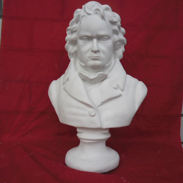 厂家直供古战士马赛曲石膏像高60cm批发石膏几何体五官手脚挂面像