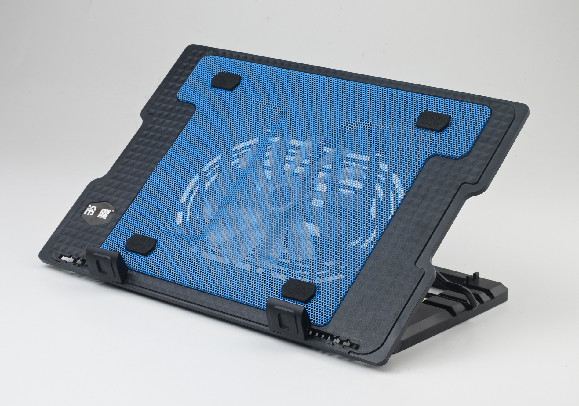 notebook cooler 笔记本电脑散热器 散热底座冷魔 q7可折叠带支架