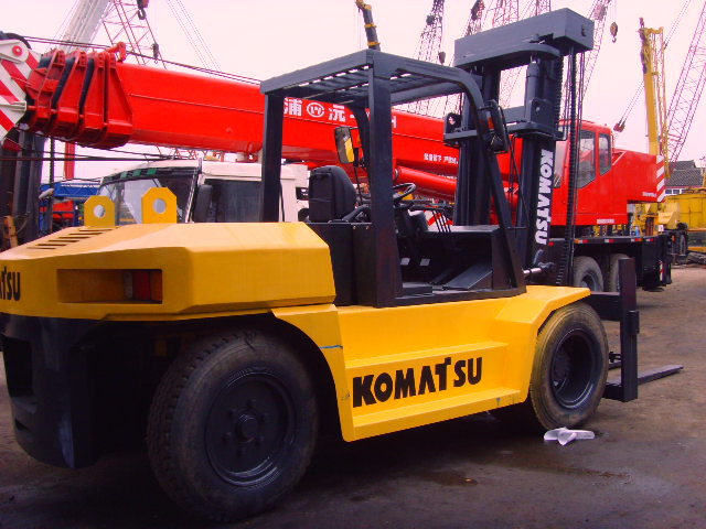 komatsu小松5吨二手叉车带侧移8 10吨支持对外贸易带质保二手叉车