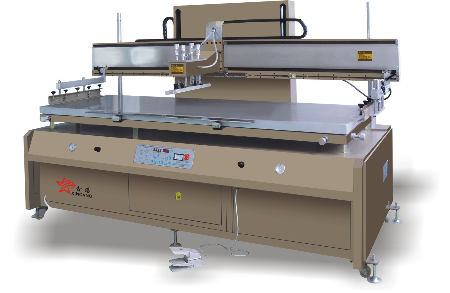 供应滑雪 冲浪板 专用丝印机 大型丝网印刷机 平升式 精准定位