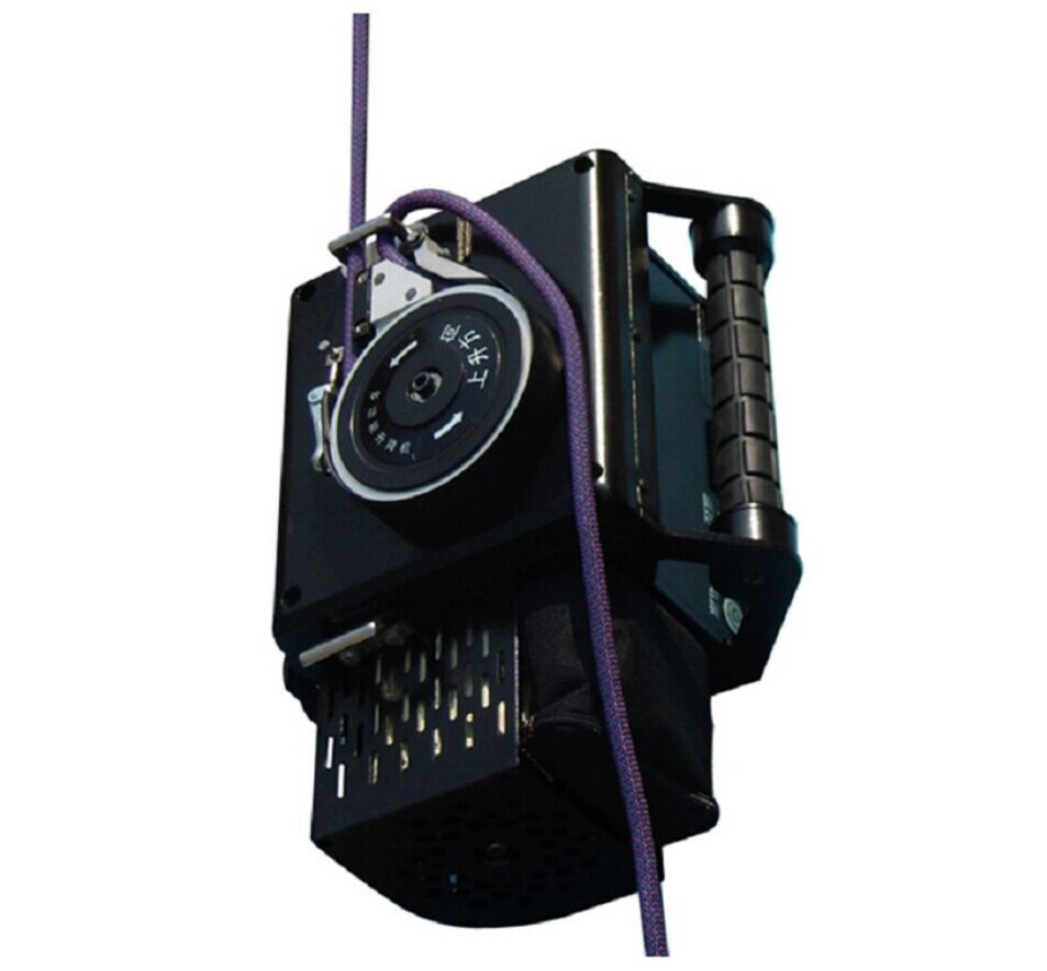 双绳系统爬绳机器人尼龙蝇钢丝蝇通用爬蝇器多功能升降机