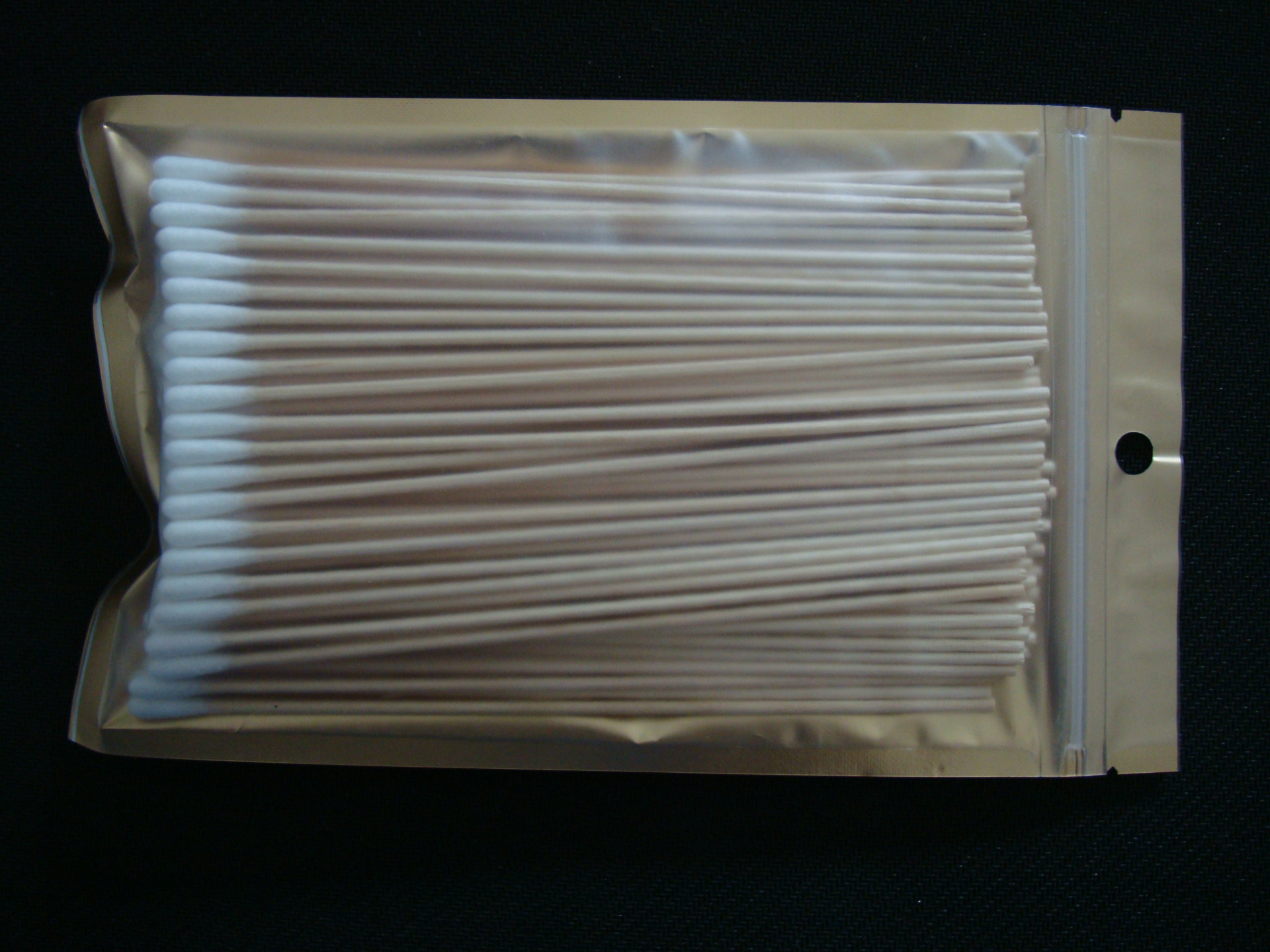 植绒304不锈钢棒棉签,男性尿道拭子棉棒,66mm长