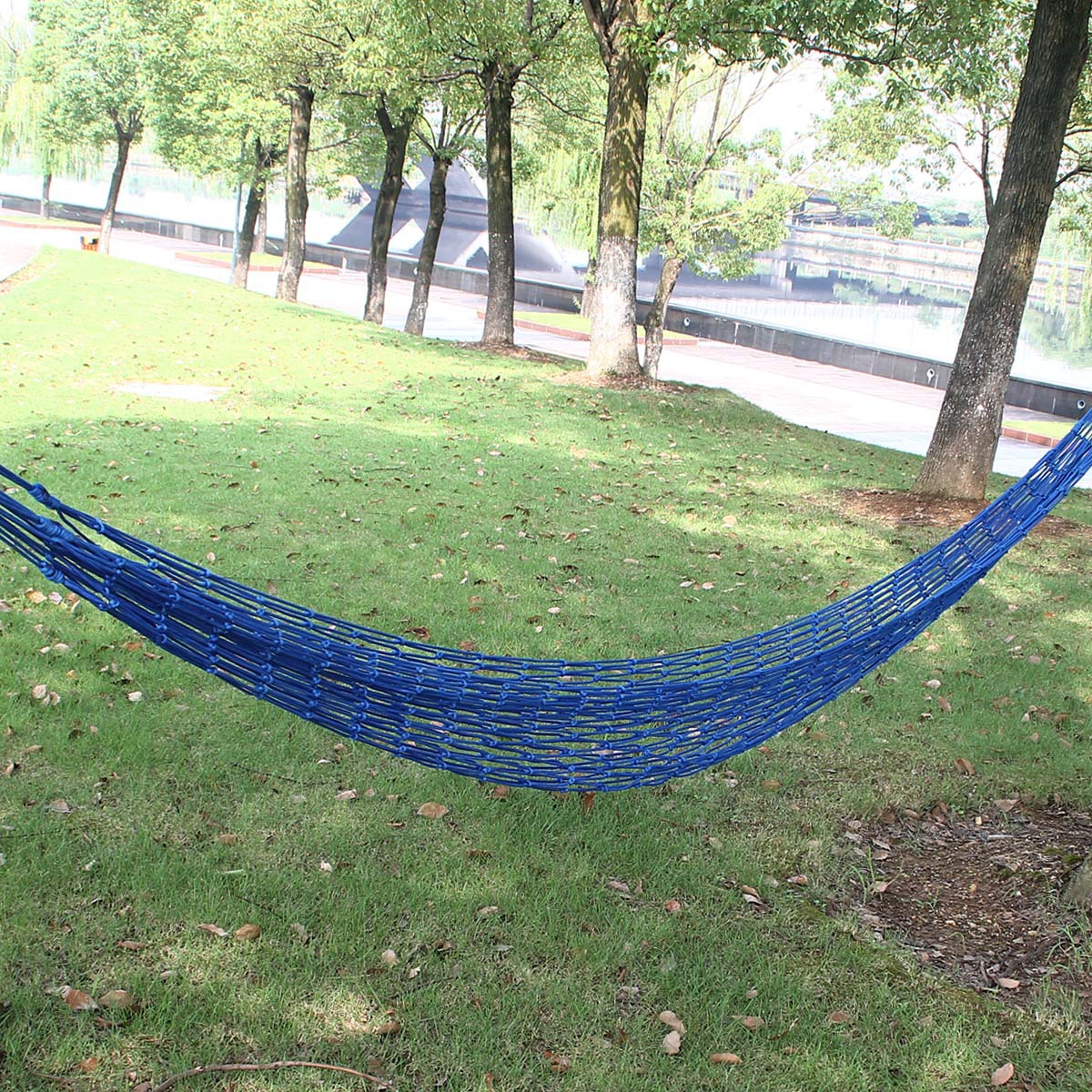 加粗网状吊床 户外吊床室内宿舍寝室 成人儿童秋千网床寝室批发