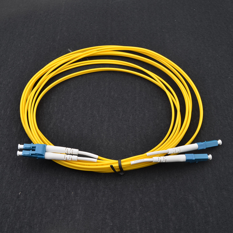 电信级3米双芯小方头lc-lc光纤跳线 lc-lc单模光纤跳线 厂家直销