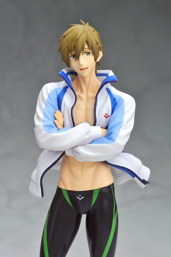 动漫前线手办批发free男子游泳部水泳部松冈凛手办