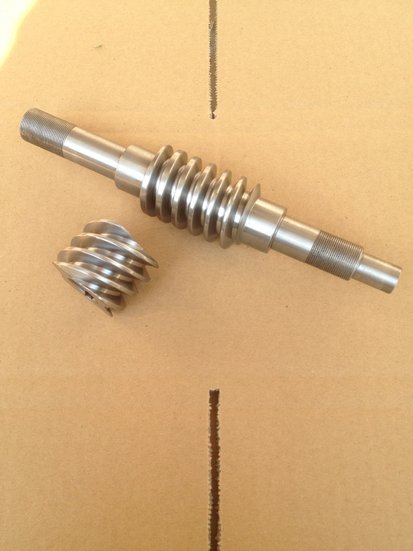 厂家直销 蜗杆现货 毛蜗杆 1.5模到4模