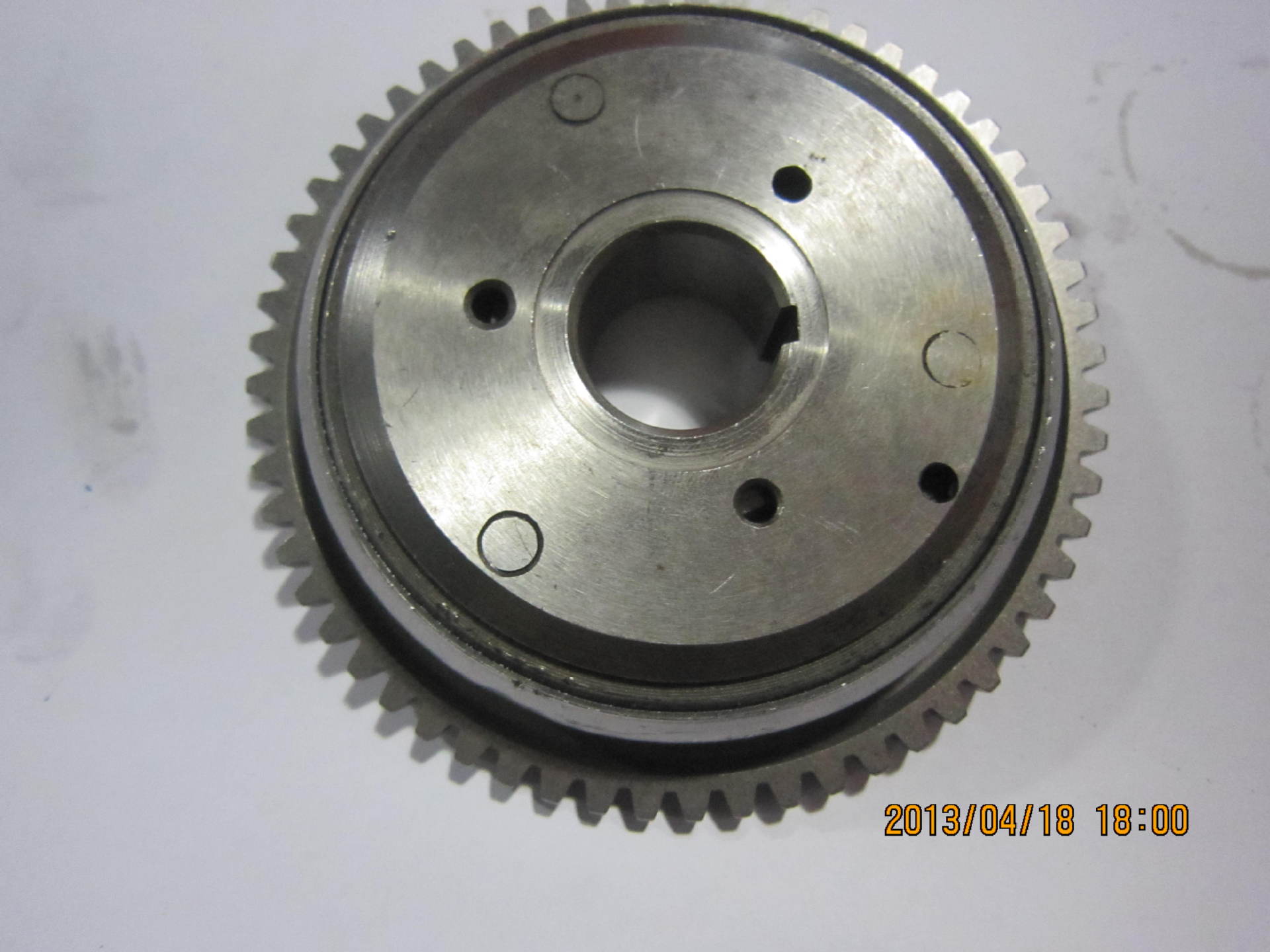 摩托车发动机零配件 踏板车超越离合器 gy6125超越离合器总成