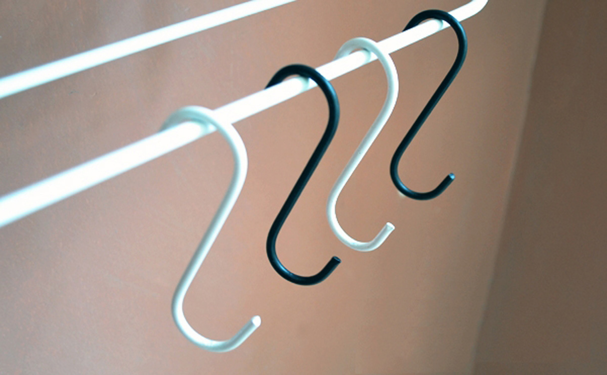 多功能铁艺挂钩 厨房浴室用s钩 门后创意钩