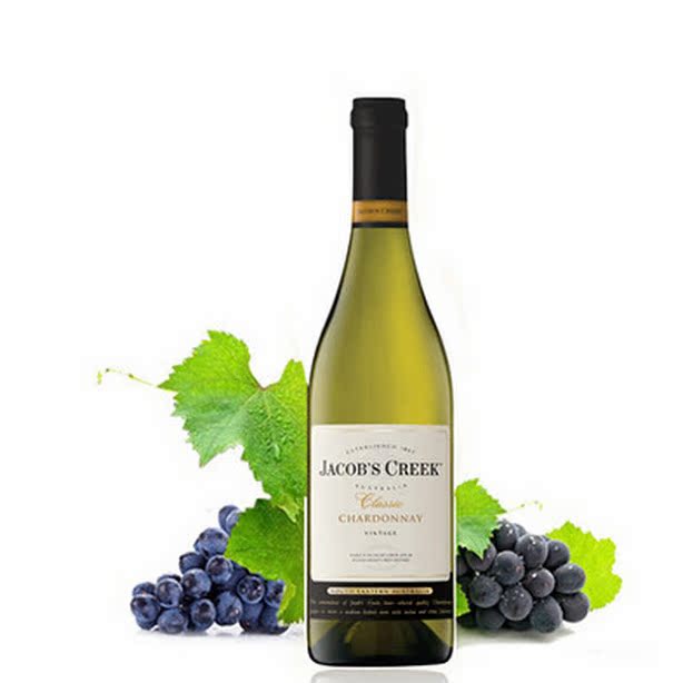 澳大利亚原瓶进口杰卡斯莎当妮半干白葡萄酒 杰卡斯霞多丽半干白