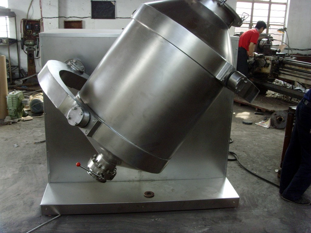 gh型三维运动喷液混合机-聚四氟乙烯ptef粉料专用设备