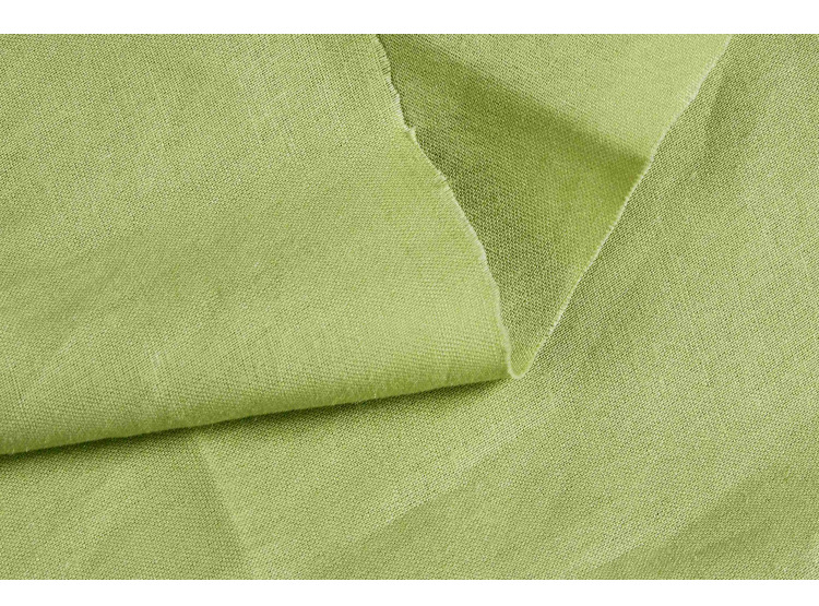 供应服装用布纯色苎麻亚麻面料