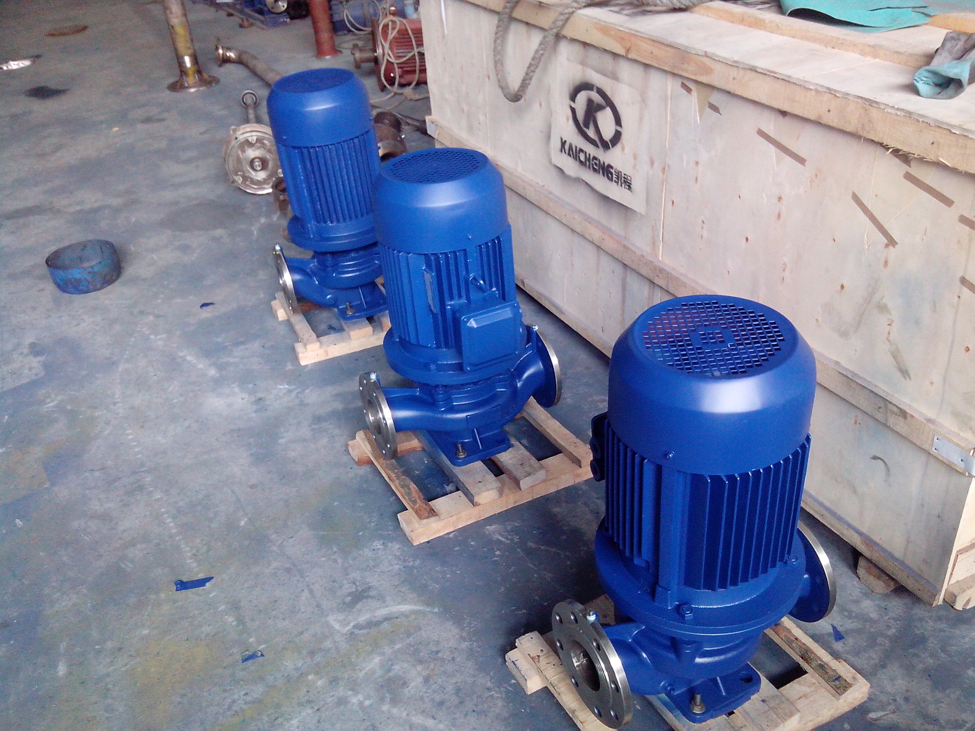 ihg立式单级管道离心泵 喷淋泵