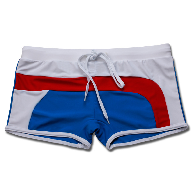 清仓特价夏季男士泳裤条纹系绳男泳裤 时尚温泉泳裤 厂家批发