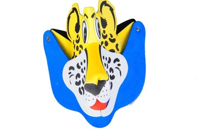 双骏eva 道具头饰 豹子卡通帽子 儿童玩具 批发直销