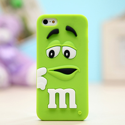 超有爱的mm豆手机壳 每次一看到mm豆 就想到那句经典的广告语 "快到