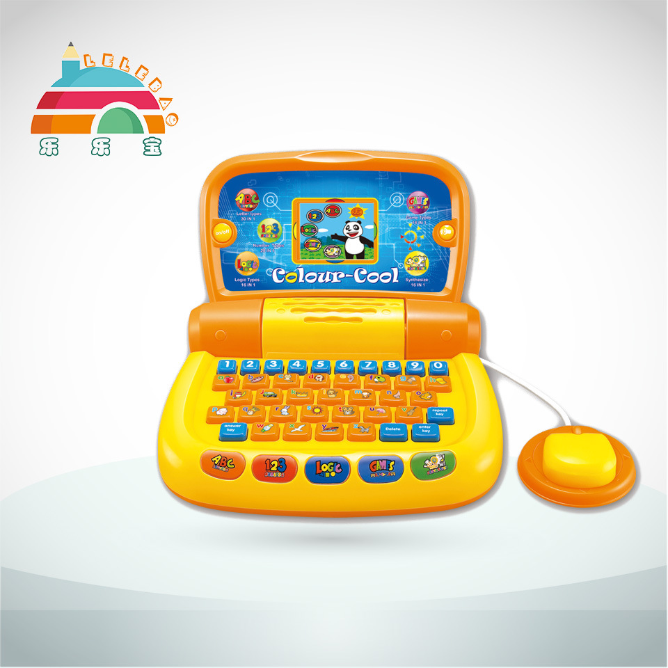 儿童迷你学习机电脑故事机益智玩具早教机多功能键盘鼠标电视输出