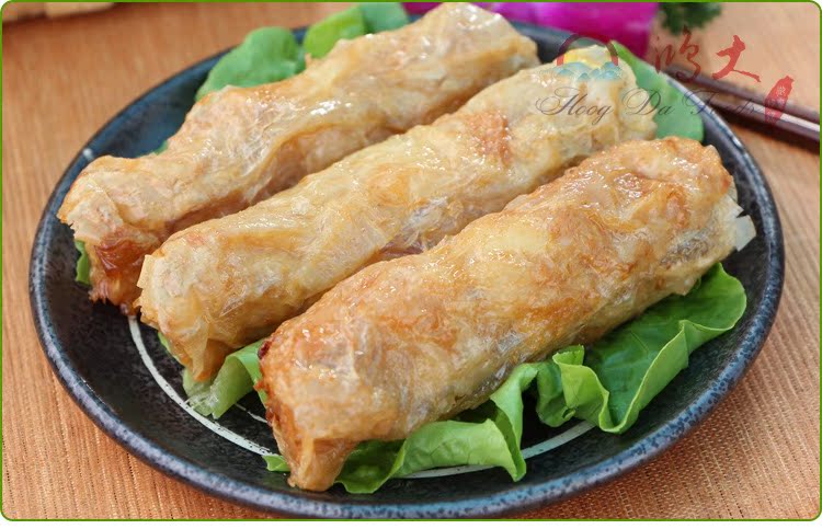 特色小吃台式香酥猪肉卷 速冻食品猪肉卷即食 速冻食品日期新.