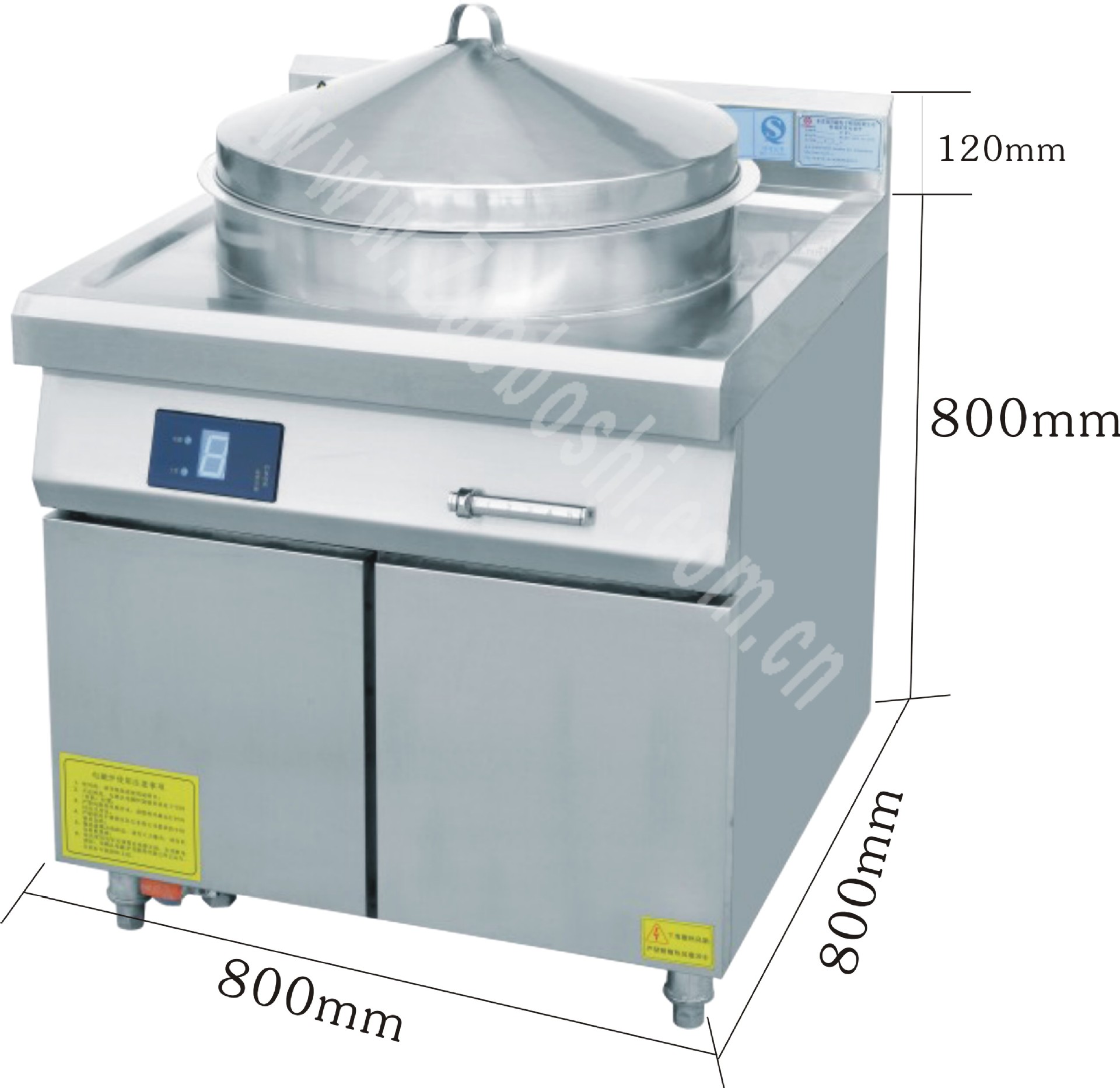 电蒸炉 单头电蒸炉 商用电磁蒸包炉 三星