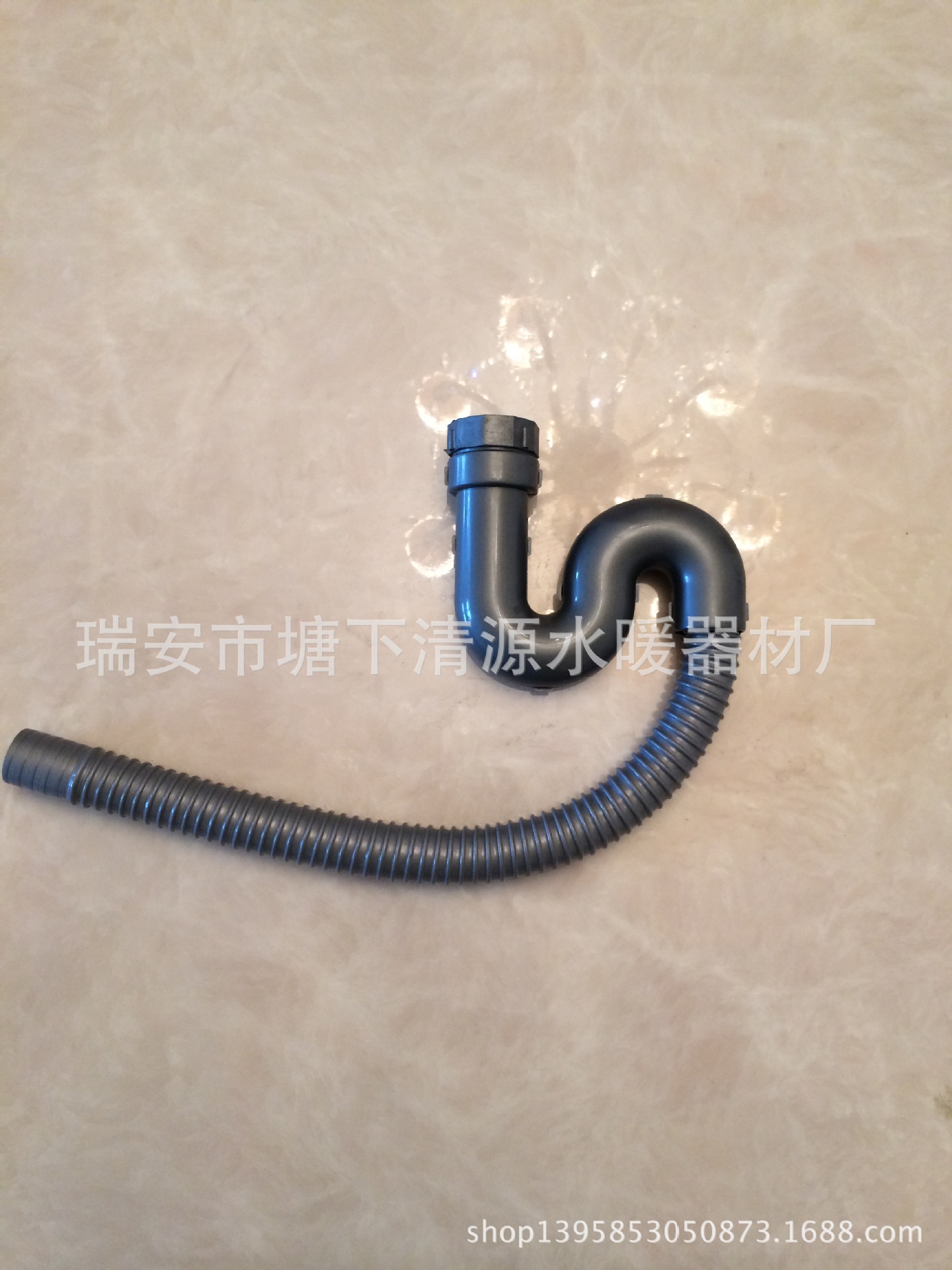 单盆单槽水槽下水管 s弯水槽防虫下水管 不锈钢下水器批发