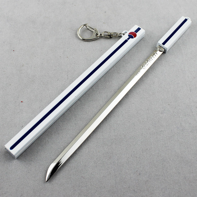 火影忍者周边 火影武器佐助草雉剑 22厘米动漫鞘刀白色草雉剑