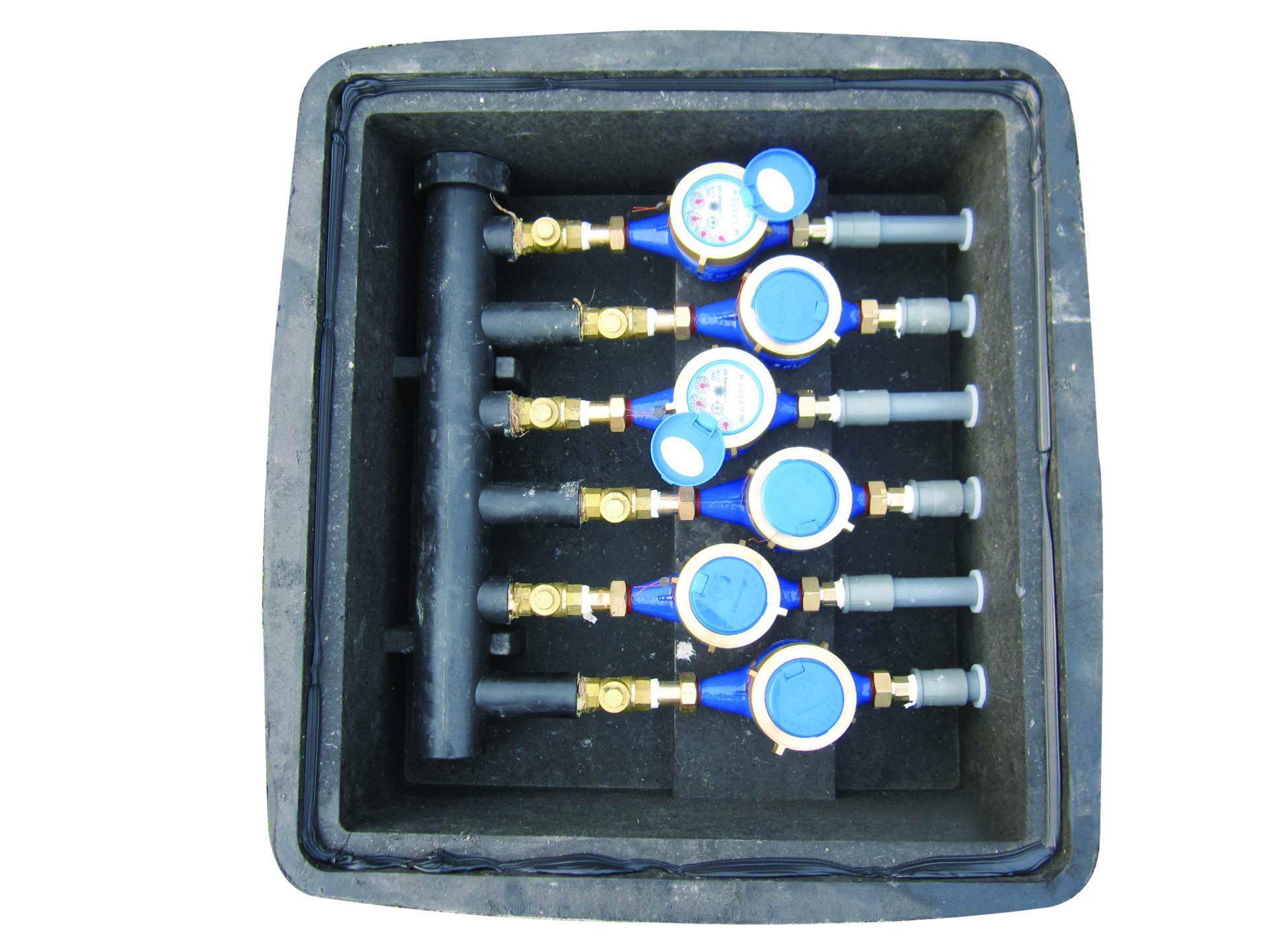 厂家直供新型全塑水表井 建投宝塑pvc水表井 pe水表井塑料水表井