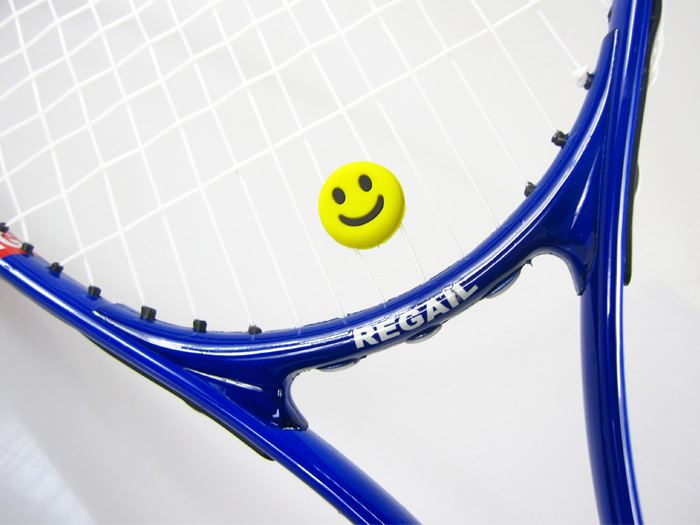 网球用品批发 网球拍避震器 笑脸图案 多