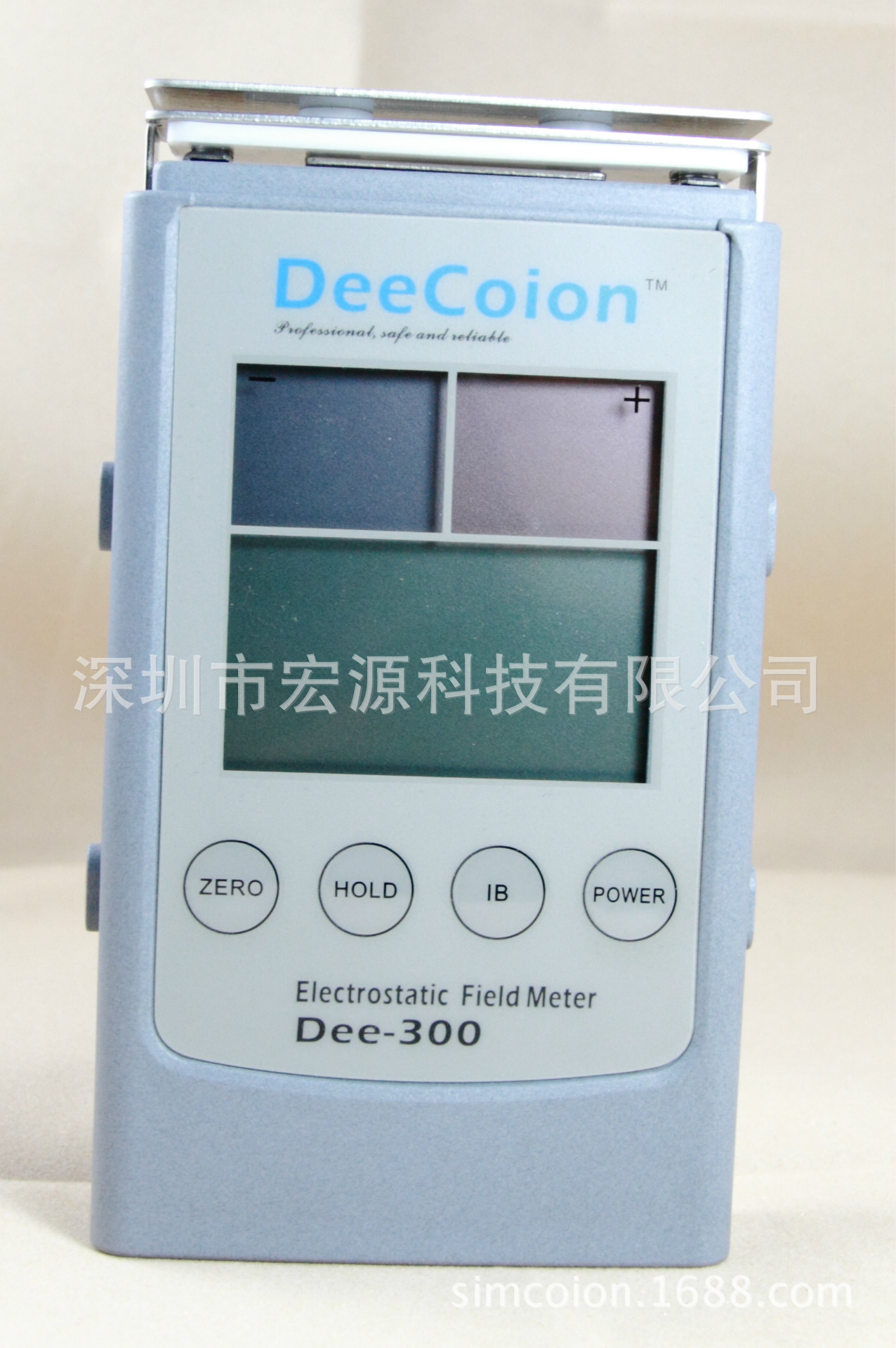 香港DEECOION DEE-300/静电测试仪/手持式静电测试仪