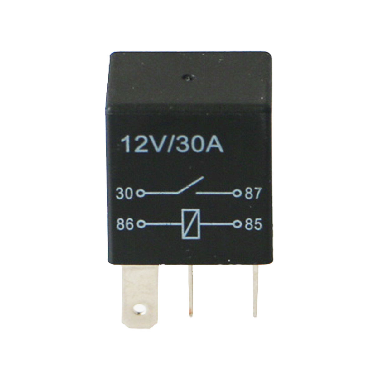 云旭继电器汽车继电器 紫罗兰30a四角汽车继电器 批发