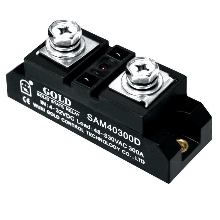 固特单相固态继电器模块式固态继电器sam40250d交流控制