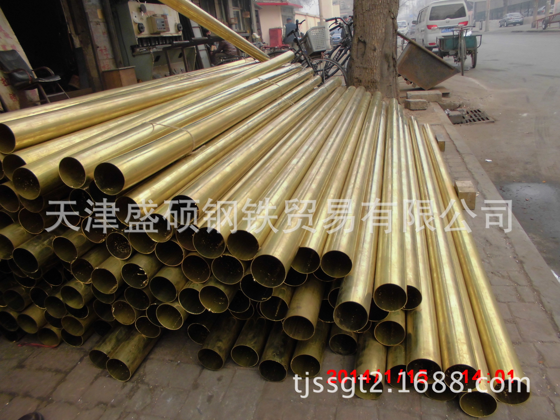 生产环保铜管 H68黄铜管 厚壁大口径铜合金管材 库存规格齐全