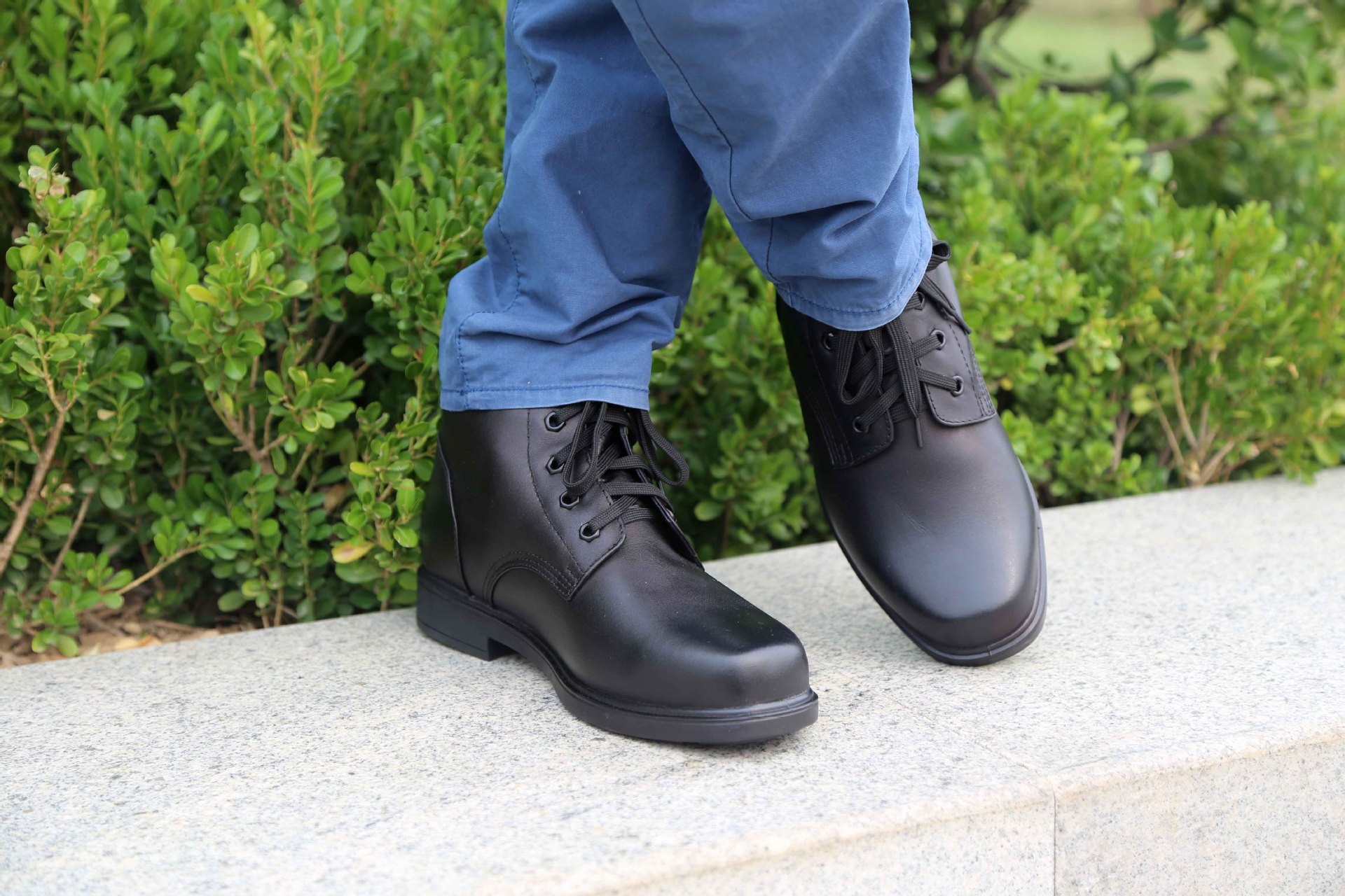 超强人气3515新款07式士兵钢包头绒皮