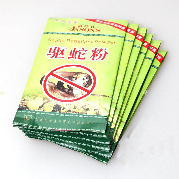 香港积巨氏户外驱蛇粉 驱蛇药 精配防毒蛇药 露营防五毒虫粉100g