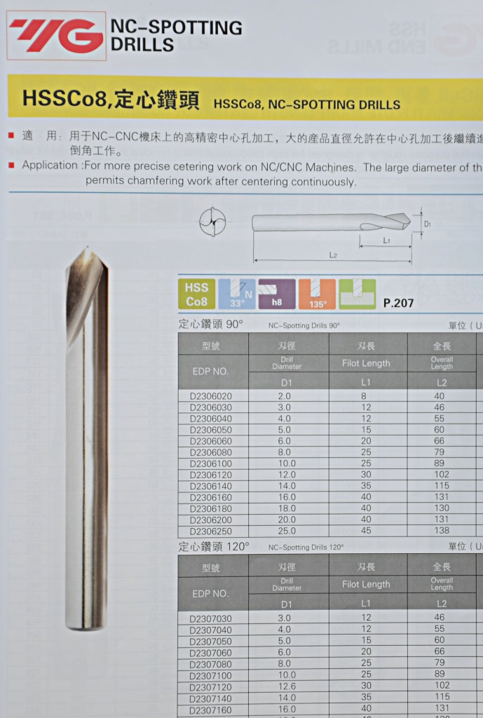 钻 镀钛定心钻 分90度120度 两种 cnc机床的中心孔加工 以下其它规格