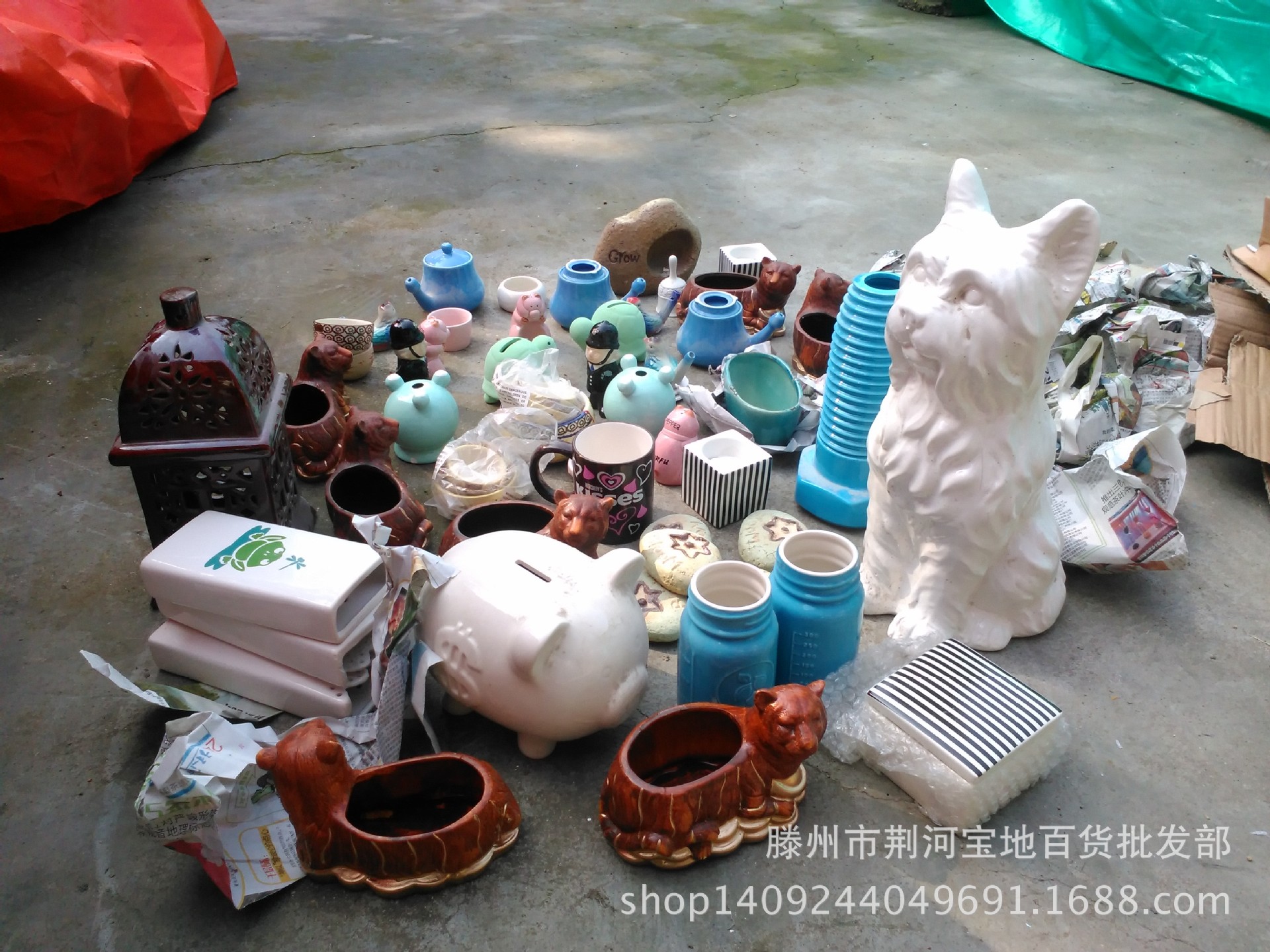 套圈陶瓷 工艺品 庙会套圈 专用 - 中国玩具批发交易网